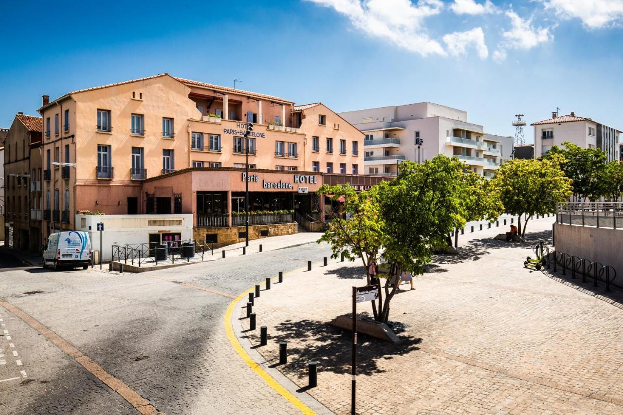 Hotel Pb - Paris-Barcelone Perpignan Eksteriør billede