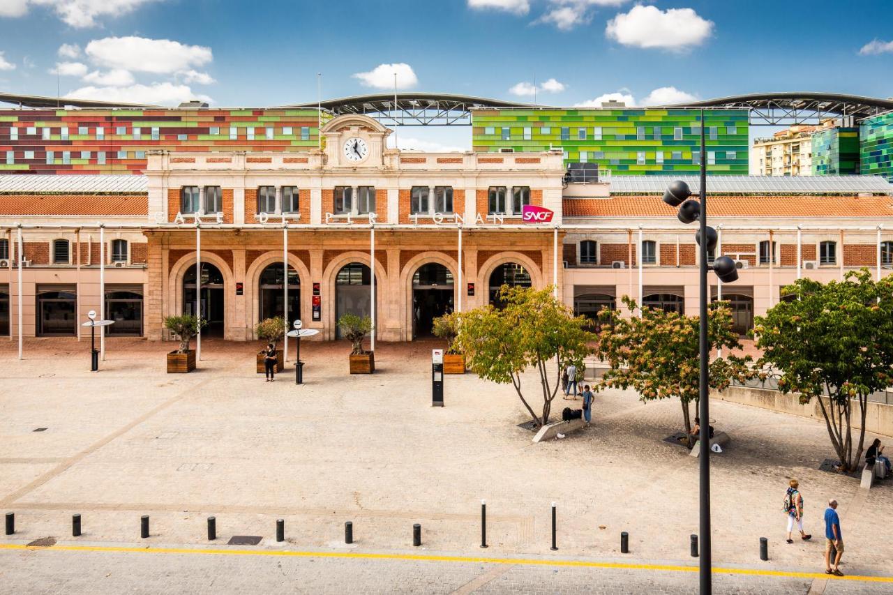 Hotel Pb - Paris-Barcelone Perpignan Eksteriør billede
