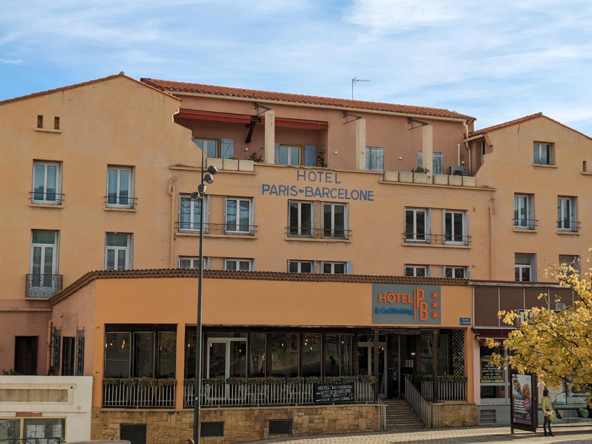 Hotel Pb - Paris-Barcelone Perpignan Eksteriør billede